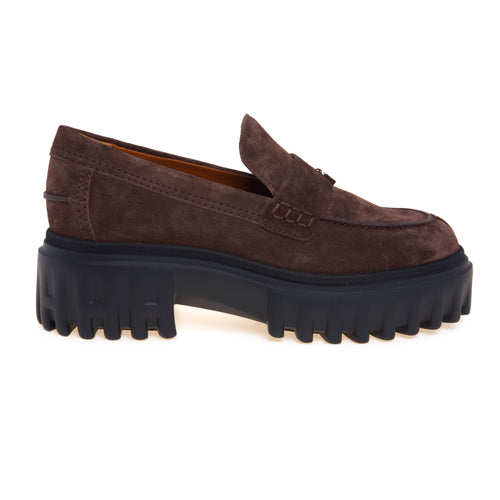 Mocassino Hogan H700 con suola H-Stripes - 1