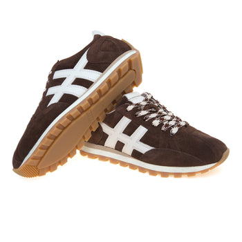 Sneaker Hogan 86ER in camoscio - 4