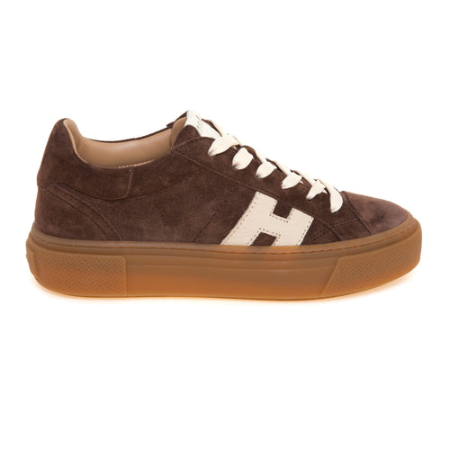 Sneaker Hogan Crosswind H705 in camoscio - 1