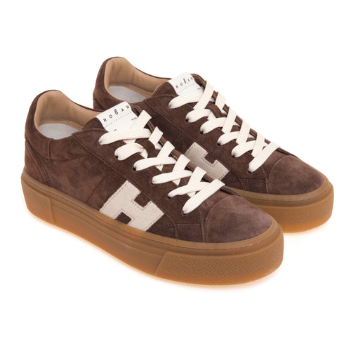Sneaker Hogan Crosswind H705 in camoscio - 2