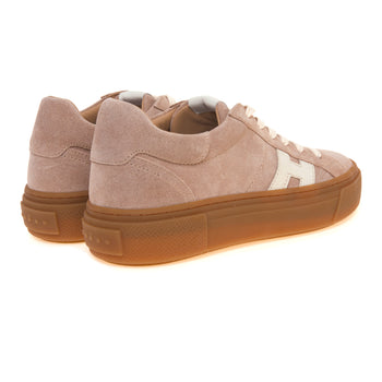 Sneaker Hogan Crosswind H705 in camoscio - 3