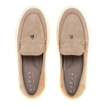 Sneaker Hogan stile mocassino in camoscio - 5