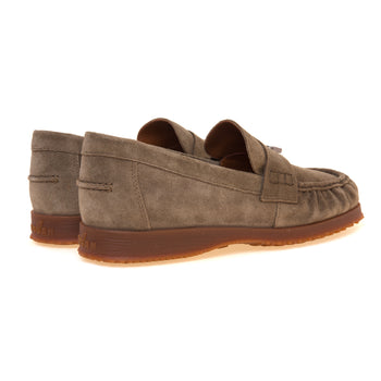 Mocassino Hogan Traditional in camoscio con grinze - 3