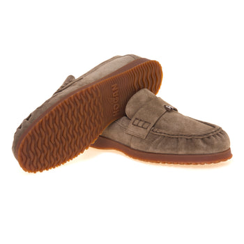 Mocassino Hogan Traditional in camoscio con grinze - 4