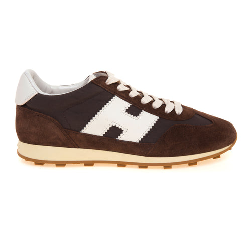 Sneaker Hogan Athletic H727 in camoscio e tessuto - 1