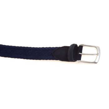 Cintura ALberto Luti in camoscio intrecciato - 5