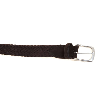 Cintura ALberto Luti in camoscio intrecciato - 5
