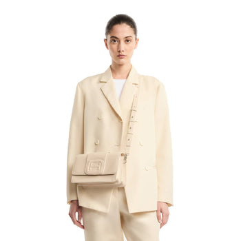 Borsa a tracolla Hogan H-Bag in pelle martellata - 6