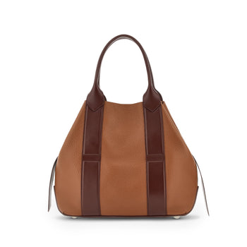 Borsa shopping Hogan Script media in pelle martellata - 4