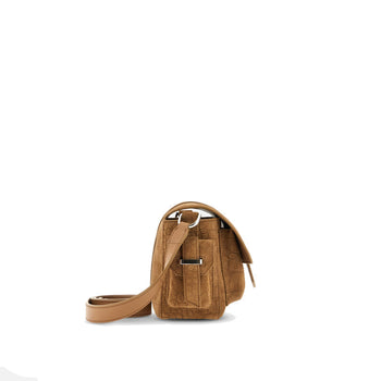 Borsa Hogan Flap piccola in camoscio stampa cocco - 3