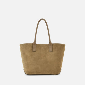 Borsa Hogan Shopping Address Piccola in camoscio - 3
