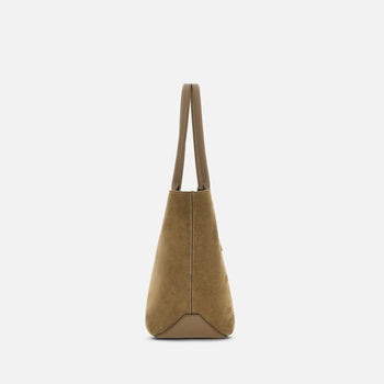 Borsa Hogan Shopping Address Piccola in camoscio - 5