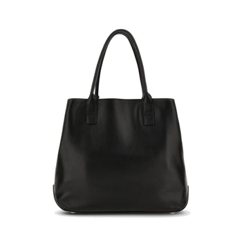 Borsa shopping Hogan Script Media in pelle con indirizzo rilievo - 4