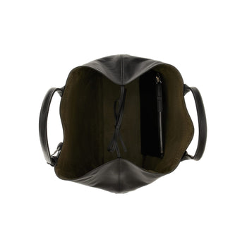 Borsa shopping Hogan Script Media in pelle con indirizzo rilievo - 5