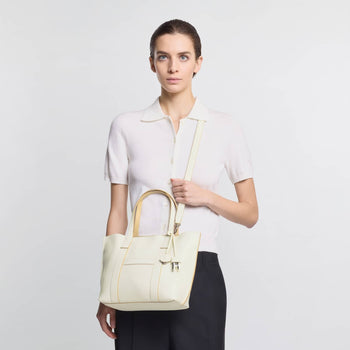Borsa shopping piccola Hogan in pelle martellata - 8