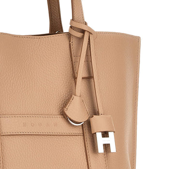 Borsa shopping piccola Hogan in pelle martellata - 7