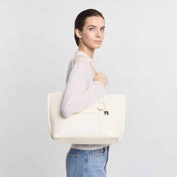 Borsa shopping media Hogan in pelle martellata - 8