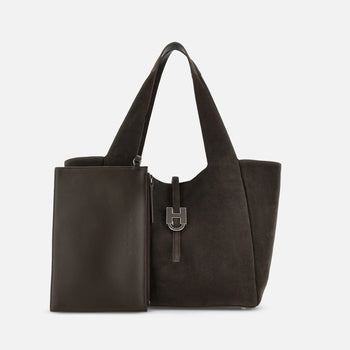 Borsa Hogan Shopping Trends in camoscio - 5