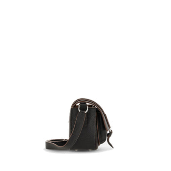 Borsa a spalla/tracolla Hogan in pelle martellata con patta - 4