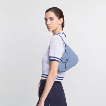 Borsa Hogan hobo mini in camoscio - 8