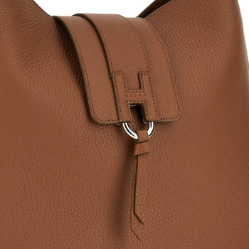 Borsa hobo verticale Hogan in pelle martellata - 6