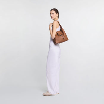 Borsa hobo verticale Hogan in pelle martellata - 7