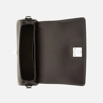 Borsa flap Hogan H-Turn mini in tessuto pied de poule - 4