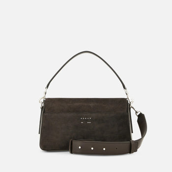 Borsa flap Hogan H-Turn in camoscio con tracolla - 3