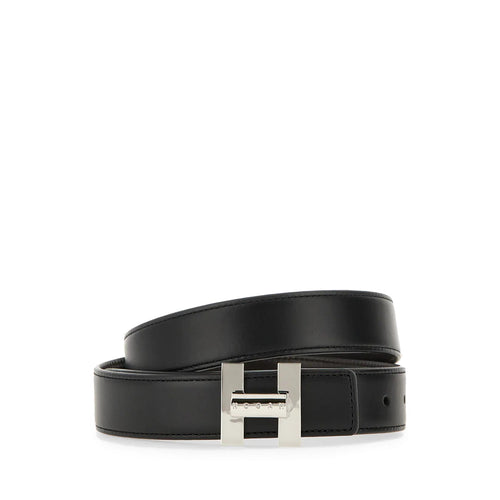 Cintura reversibile Hogan in pelle con fibbia "H" - 1