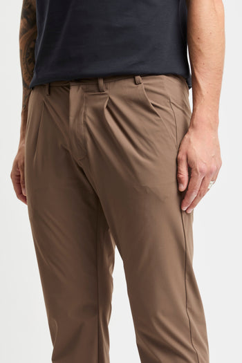 Pantalone People Of Shibuya con pence in tessuto elasticizzato - 6