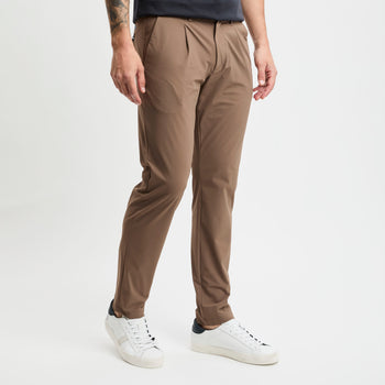 Pantalone People Of Shibuya con pence in tessuto elasticizzato - 7