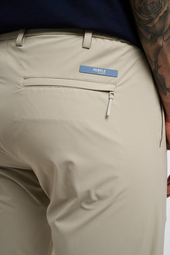 Pantalone People Of Shibuya con pence in tessuto elasticizzato - 5
