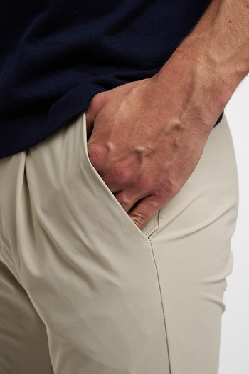 Pantalone People Of Shibuya con pence in tessuto elasticizzato - 6