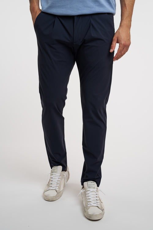 Pantalone People Of Shibuya con pence in tessuto elasticizzato