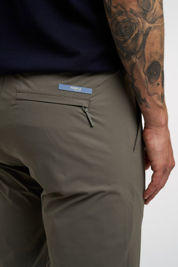 Pantalone People Of Shibuya con pence in tessuto elasticizzato - 5