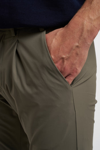 Pantalone People Of Shibuya con pence in tessuto elasticizzato - 6
