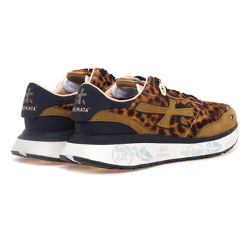 Sneaker Premiata Lauryn in cavallino maculato. - 3