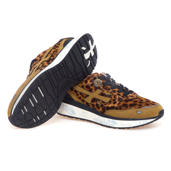 Sneaker Premiata Lauryn in cavallino maculato. - 4