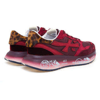 Sneaker Premiata Lauryn in camoscio e tessuto tecnico - 3