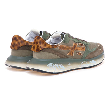 Sneaker Premiata Lauryn un pelle e camoscio - 3
