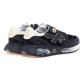 Sneaker Premiata Lauryn in camoscio e pelle - 3