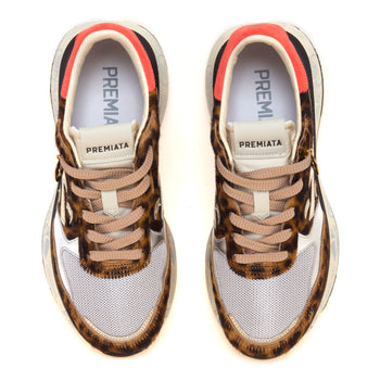 Sneaker Premiata Lauryn in cavallino maculato - 5