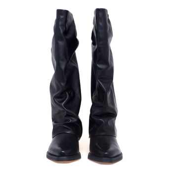 Stivale texano ASH Liam in pelle con gambale rivoltato e arricciato - 5