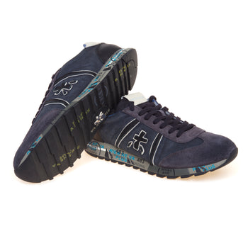 Sneaker Premiata Lucy in camoscio e tessuto lavato - 4
