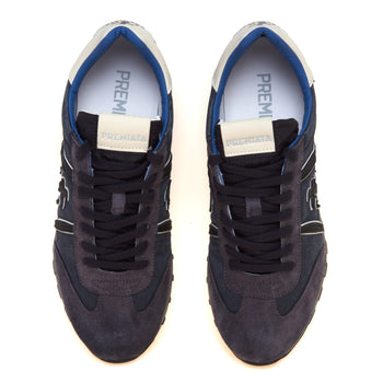 Sneaker Premiata Lucy in camoscio e tessuto lavato - 5