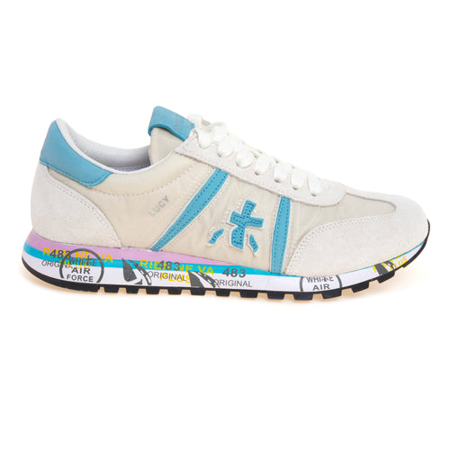 Sneaker Premiata Lucy.d 0.1 in camoscio e tessuto tecnico