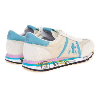Sneaker Premiata Lucy.d 0.1 in camoscio e tessuto tecnico - 3