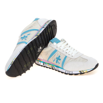 Sneaker Premiata Lucy.d 0.1 in camoscio e tessuto tecnico - 4
