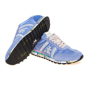 Sneaker Premiata Lucy.d 0.1 in camoscio e tessuto tecnico - 4