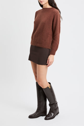 Pullover morbido a maniche lunghe Dixie in misto lana - 3